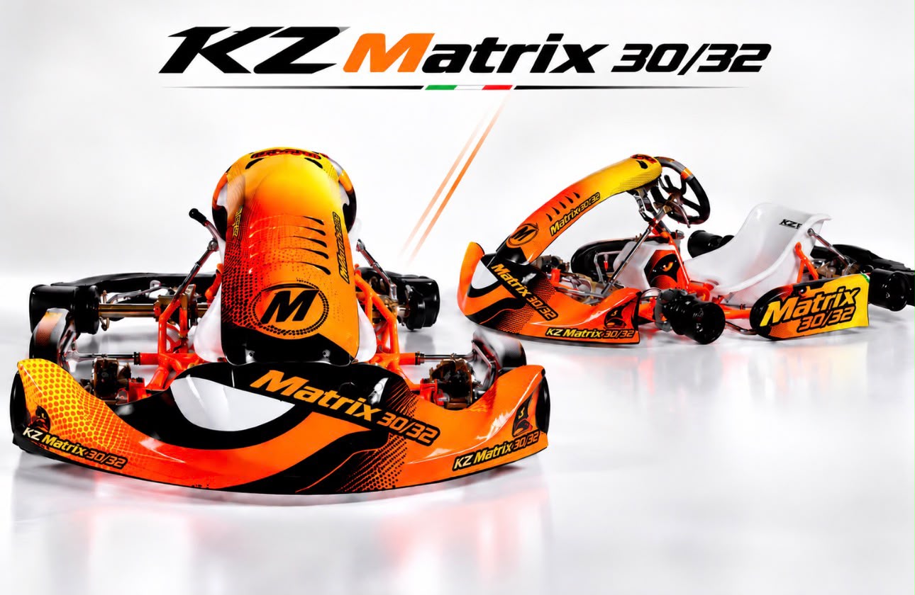 KZ CHASSIS mod.MATRIX 2026 tube Ø30-32mm WHELLBASE 1048mm CIK-FIA 015-CH-65 - NEW HOMOLOGATION 2025-27