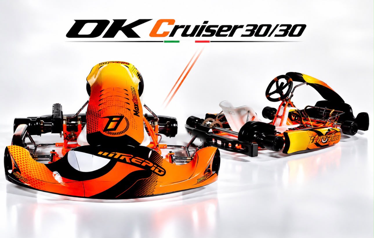 CHASSIS OK/JR - OK mod.CRUISER 2026 MS3 tube Ø30mm WHELLBASE1048mm CIK/FIA 015-CH-60 - NEW HOMOLOGATION 2025/27