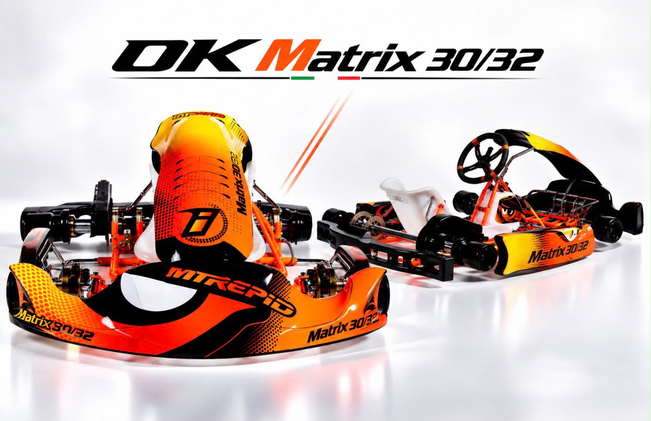 CHASSIS OK/JR - OK mod.MATRIX 2026 tube Ø30-32mm wheelbase 1048mm CIK/FIA 015-CH-65 - NEW HOMOLOGATION 2025/27