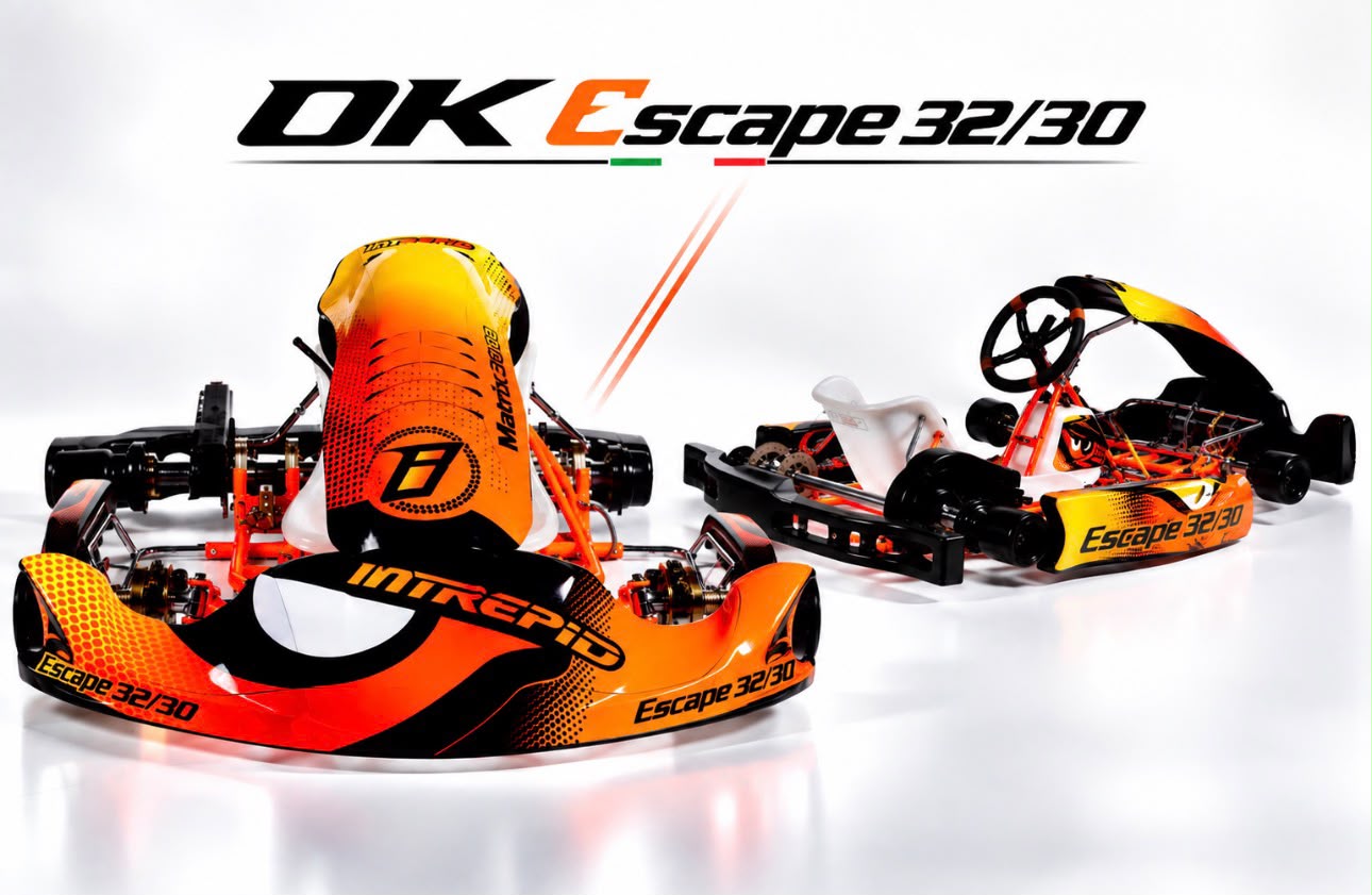 CHASSIS OK/JR - OK mod.ESCAPE 2026 tube Ø32-30mm wheelbase 1050mm CIK/FIA 015-CH-03 - NEW HOMOLOGATION 2025/27